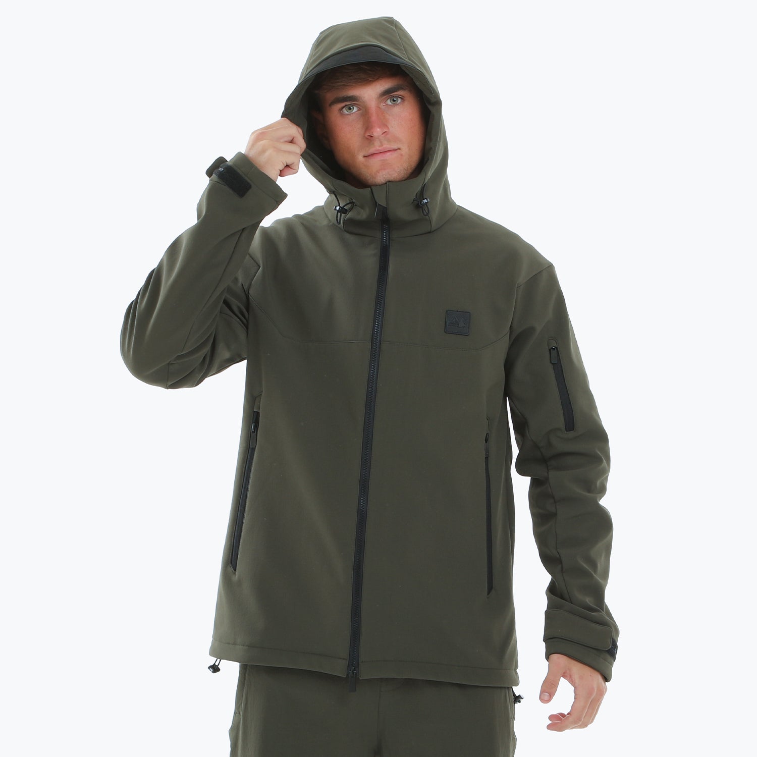 Foster Softshell Dark Khaki - Peaceful Hooligan 