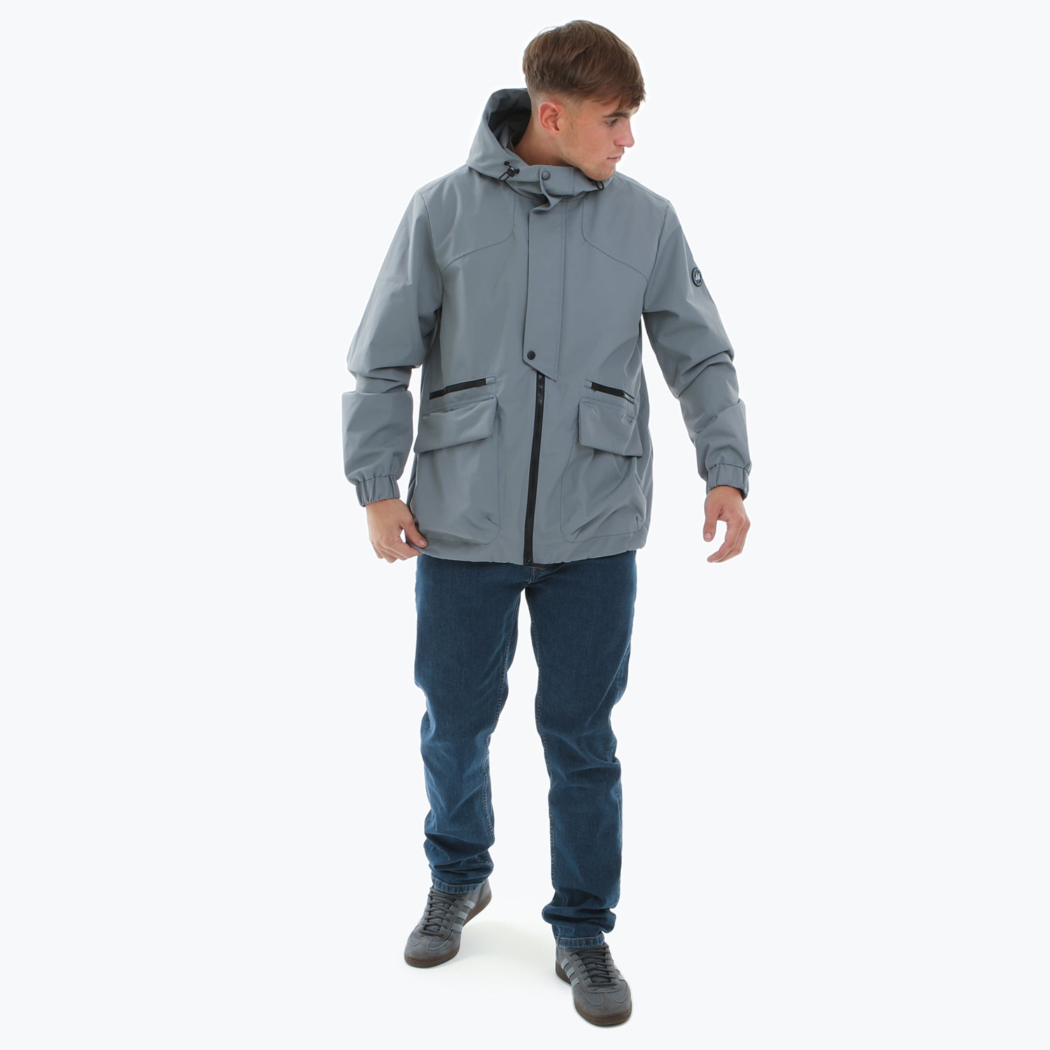 Monument Jacket Pewter Grey