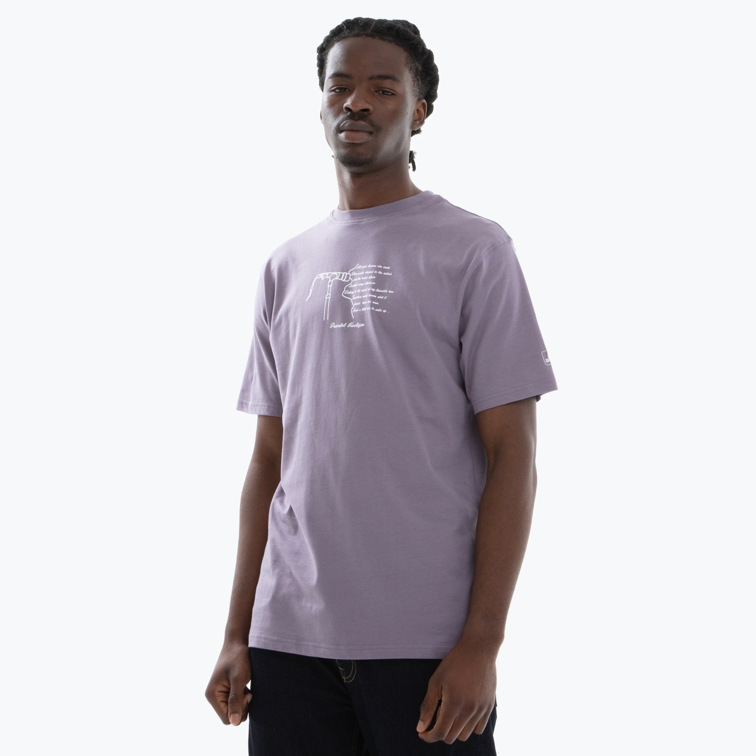Liam T-Shirt Mauve - Peaceful Hooligan 