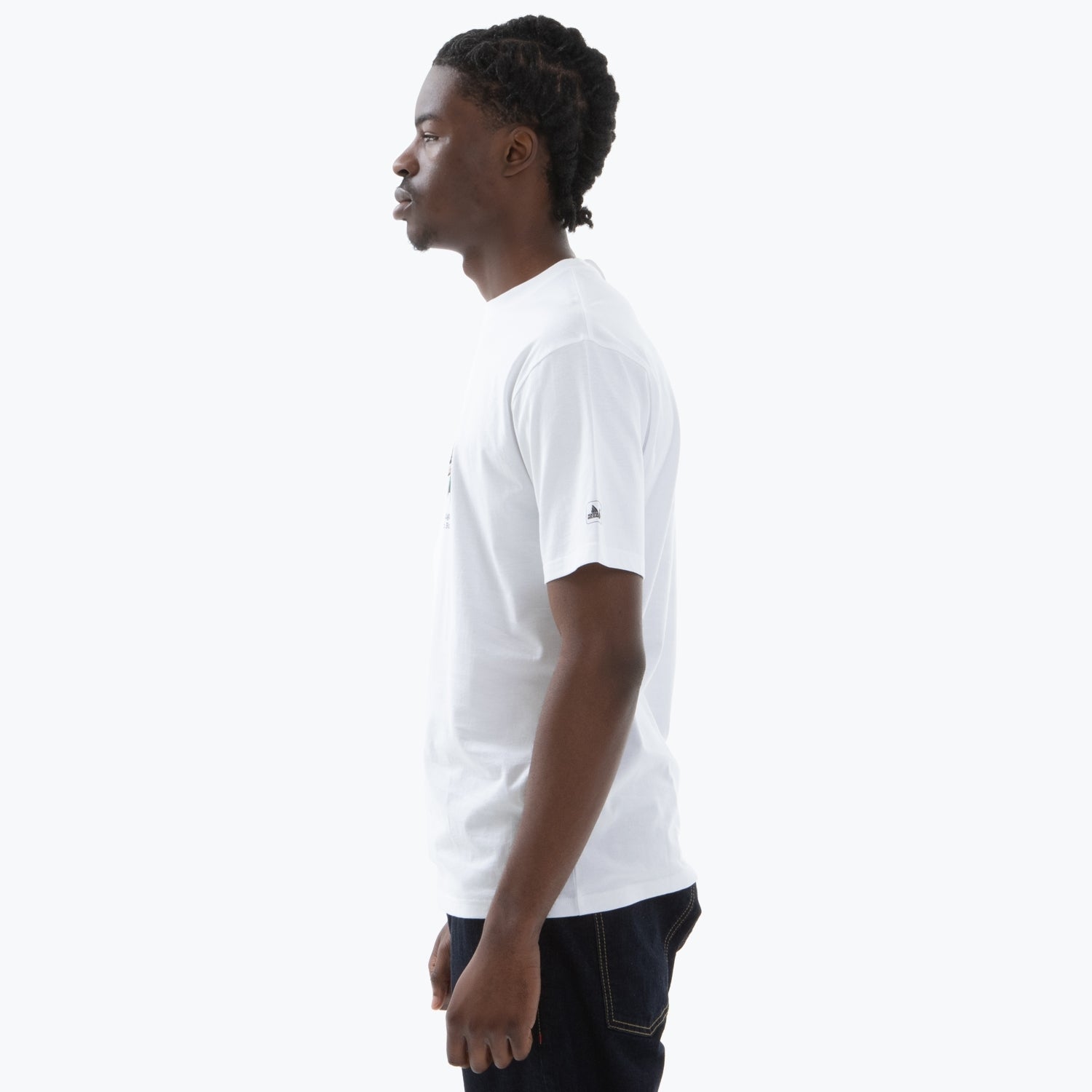 Rene T-Shirt White - Peaceful Hooligan 