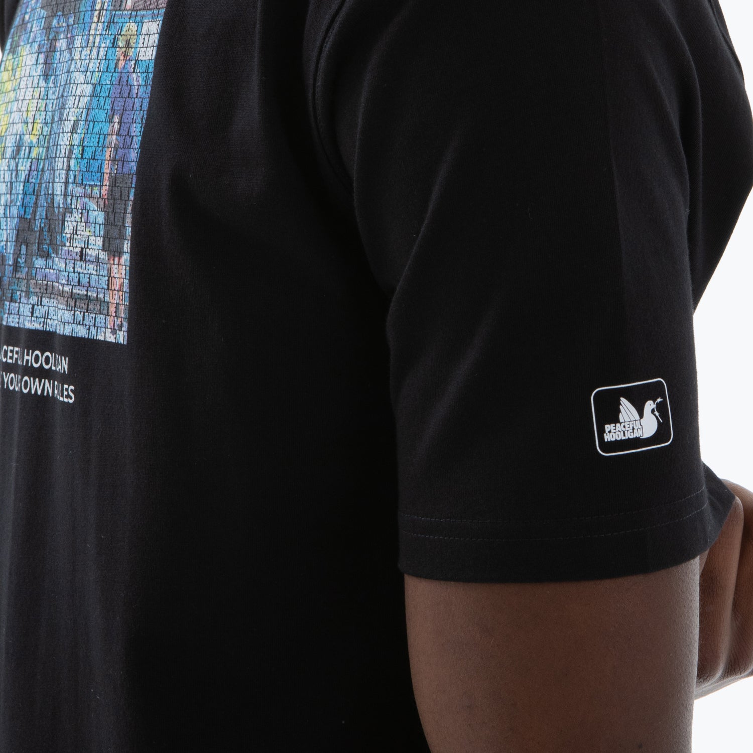 Stand Off T-Shirt Black - Peaceful Hooligan 