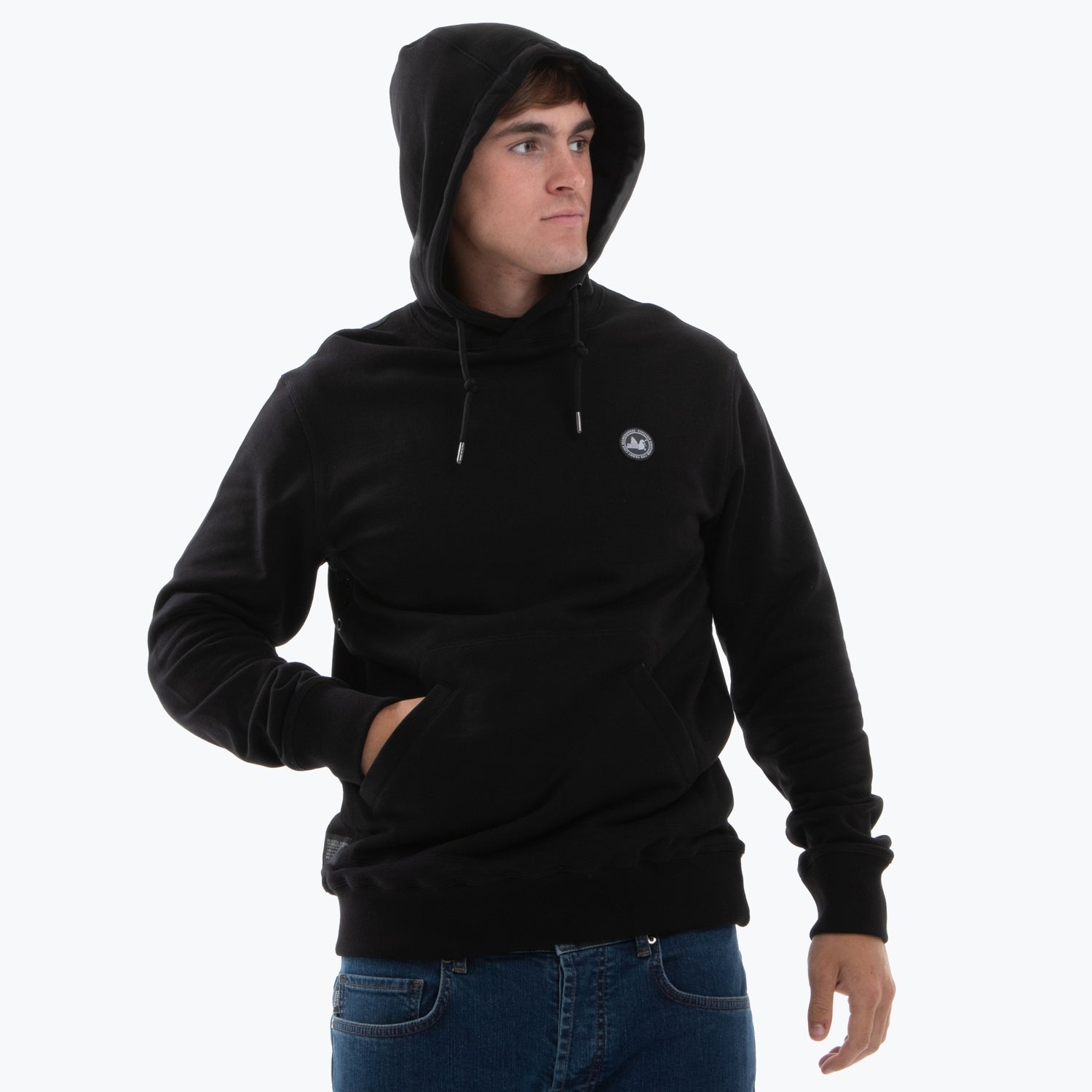 State Hoodie Black - Peaceful Hooligan 