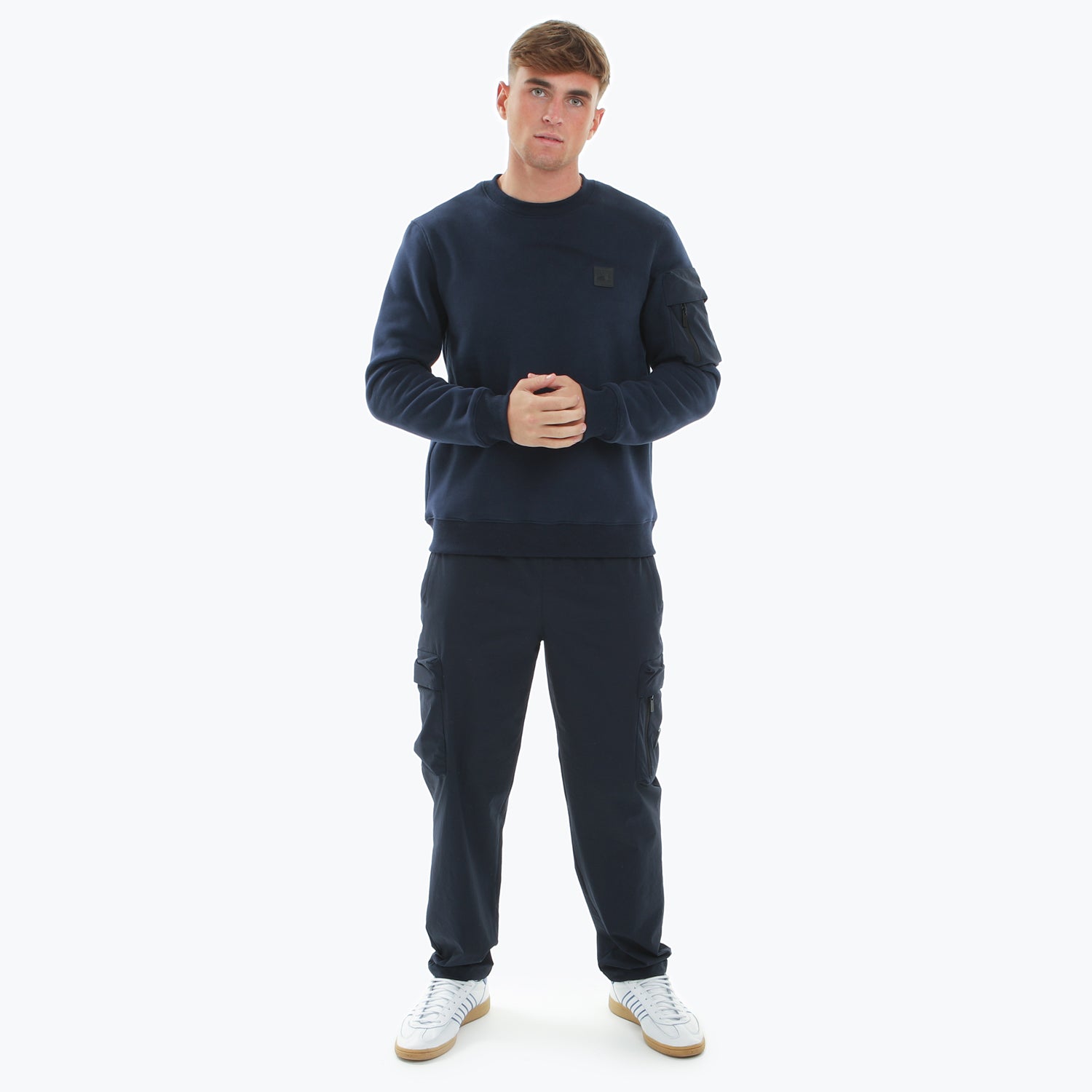 Crabtree Sweatshirt Navy - Peaceful Hooligan 