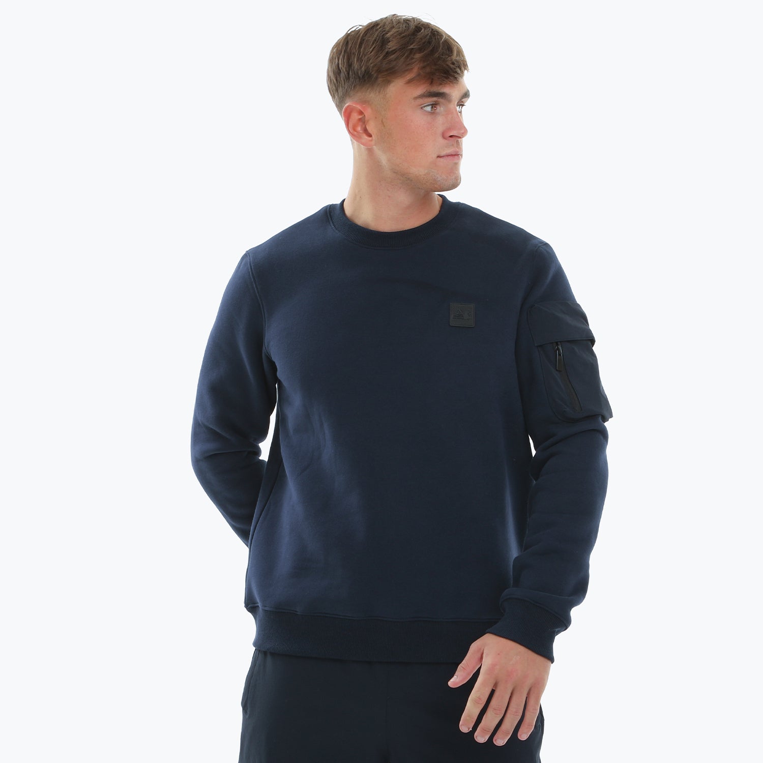 Crabtree Sweatshirt Navy - Peaceful Hooligan 