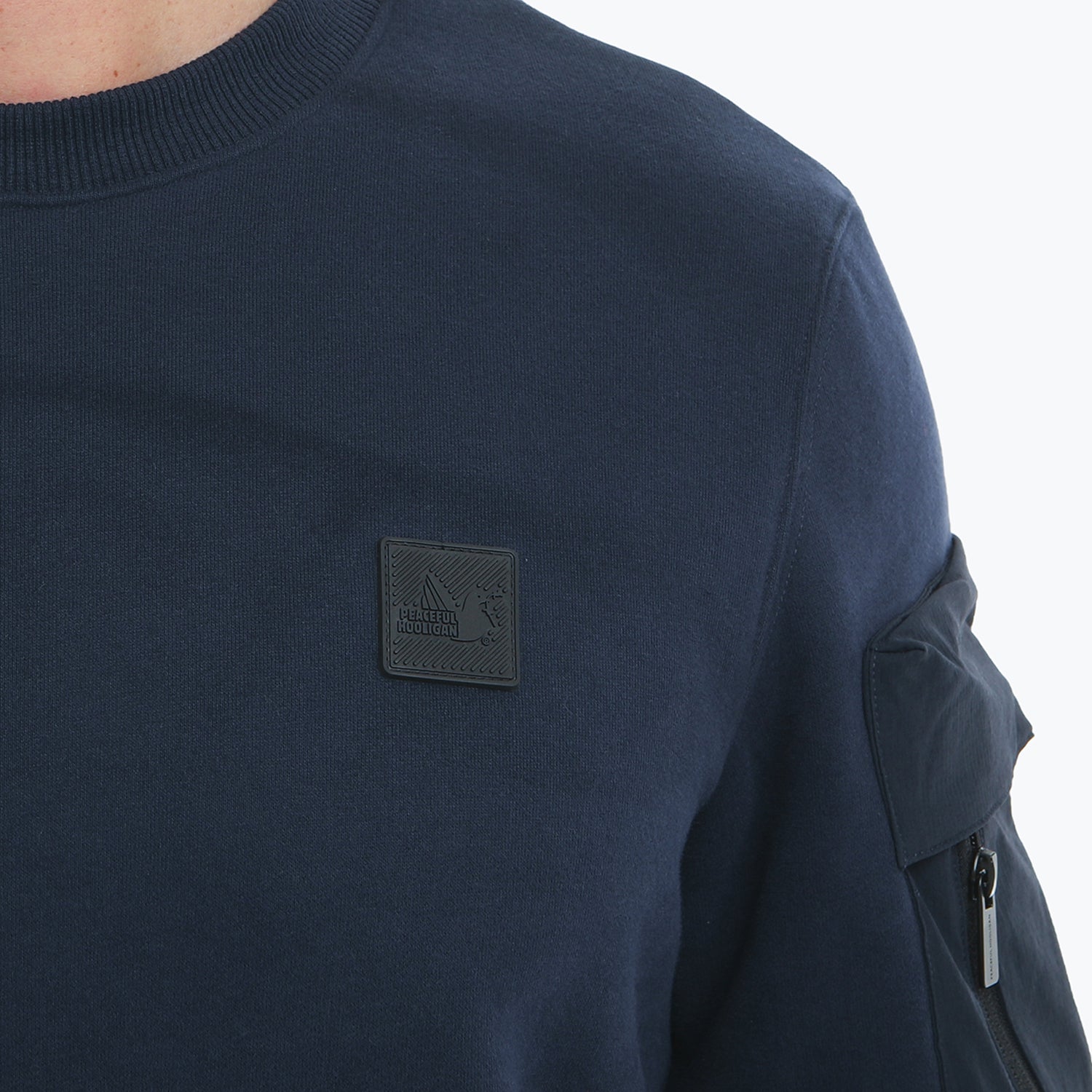 Crabtree Sweatshirt Navy - Peaceful Hooligan 
