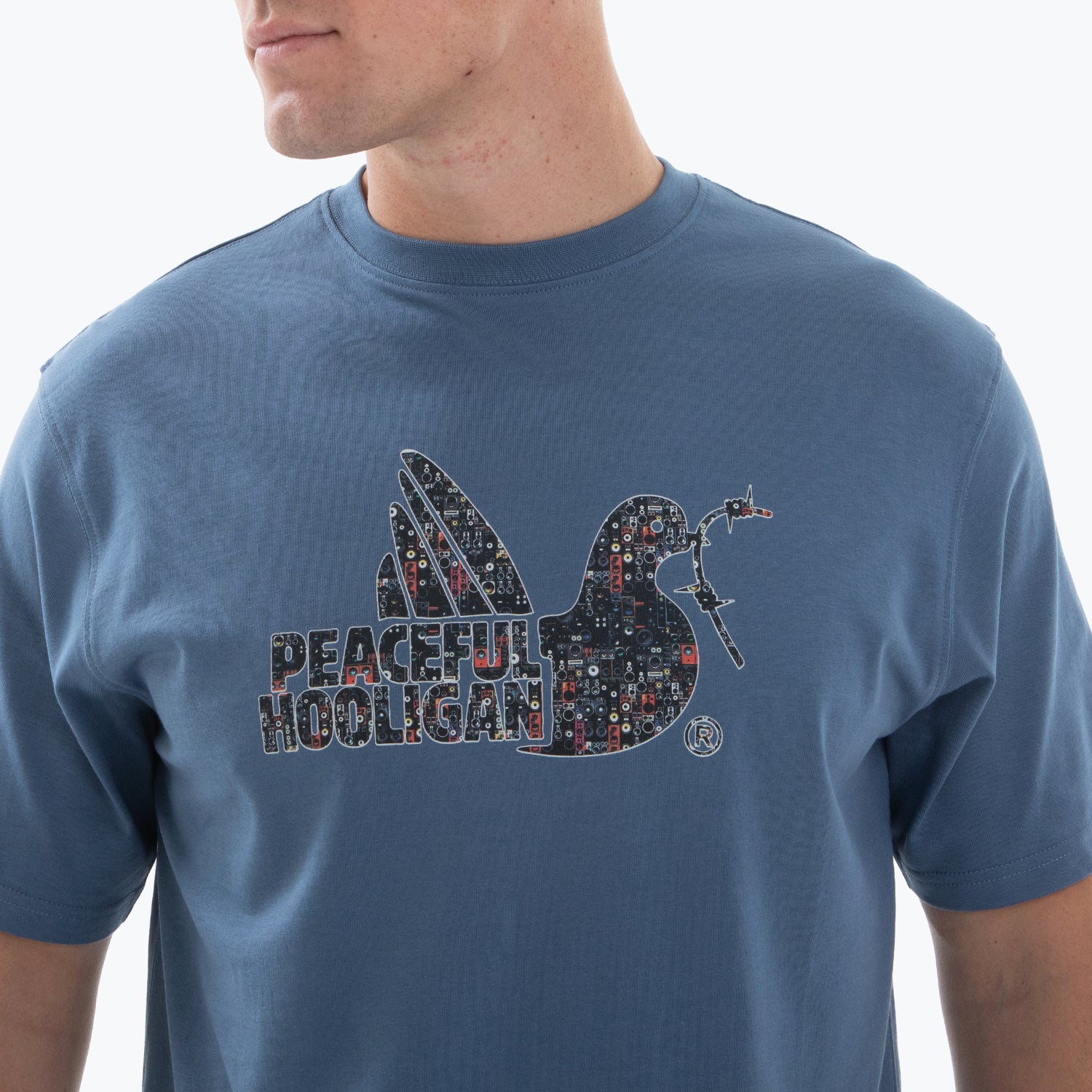 System Dove T-Shirt Copen Blue - Peaceful Hooligan 