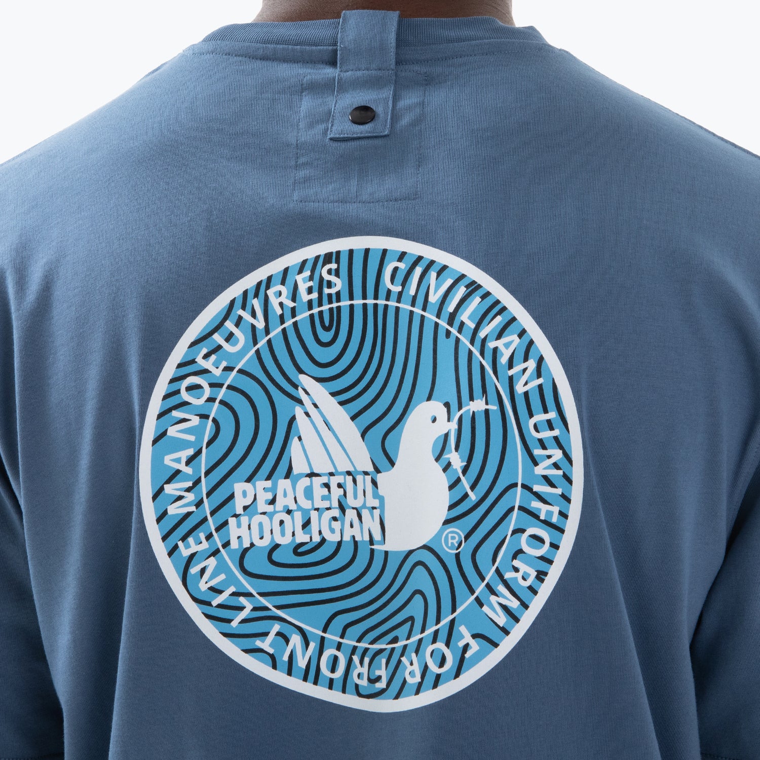 Trace T-Shirt Copen Blue - Peaceful Hooligan 