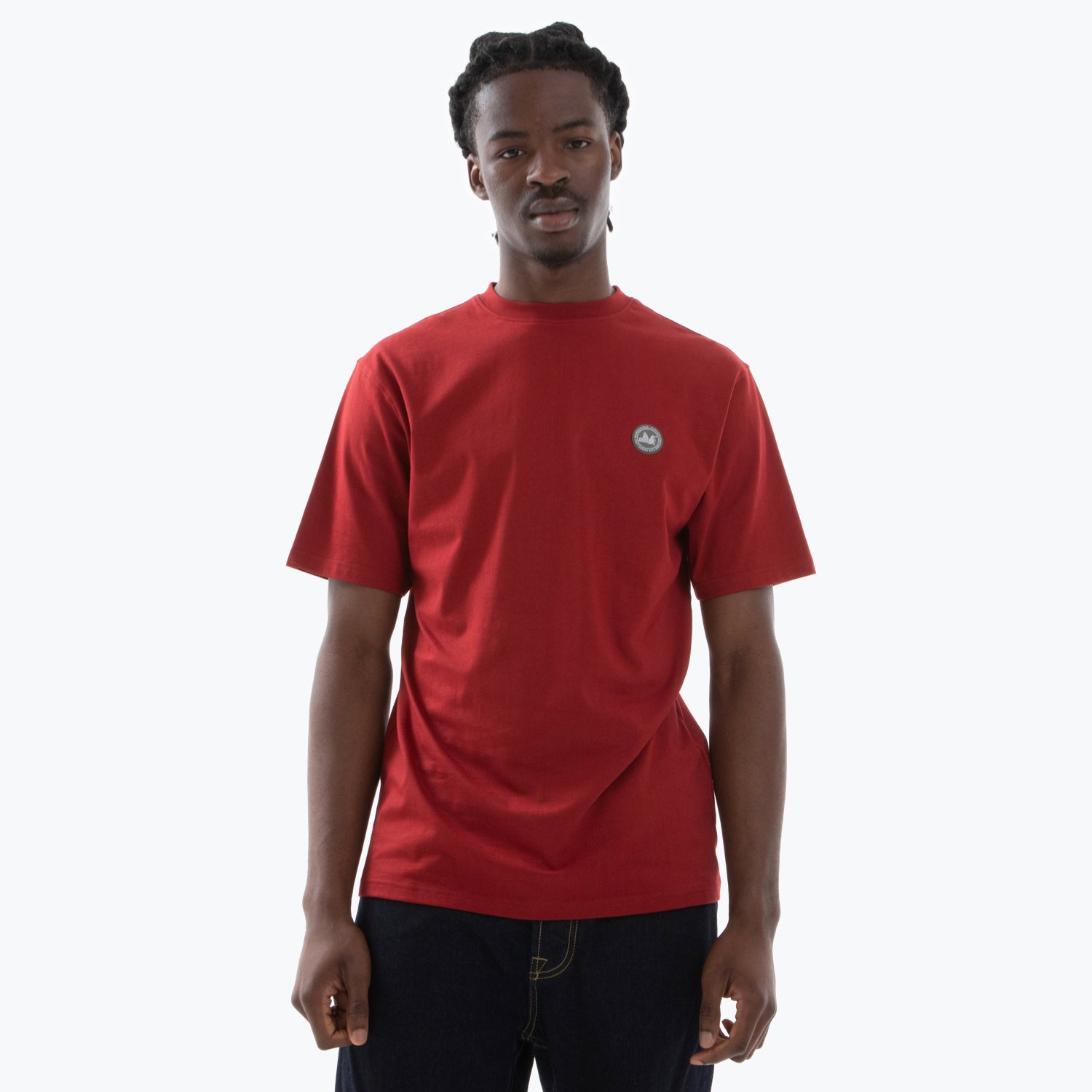 Trace T-Shirt Dark Red - Peaceful Hooligan 