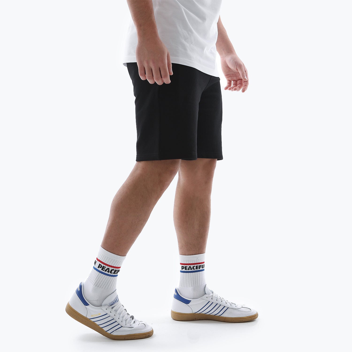 Athletic Sweat Shorts Black