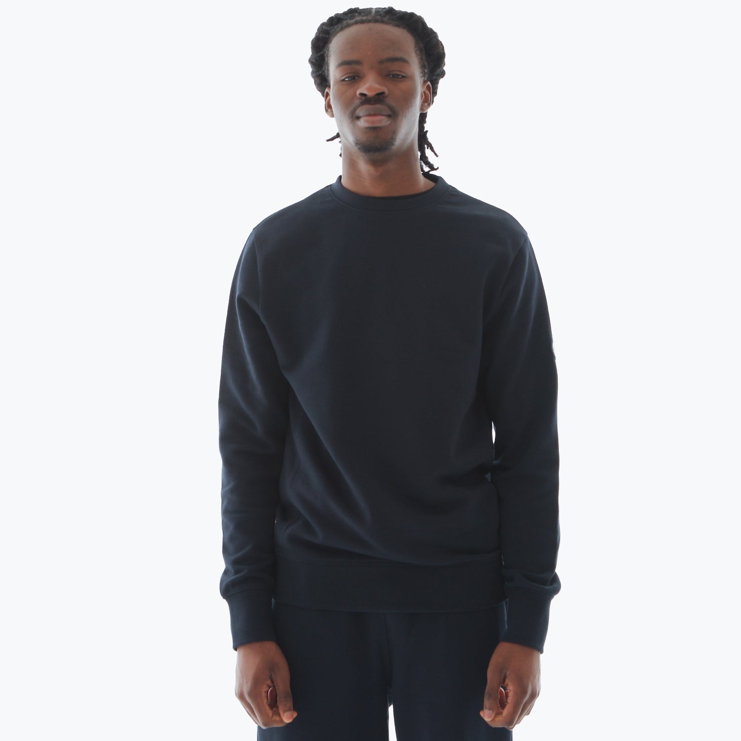 Athletic Crew Sweatshirt Navy