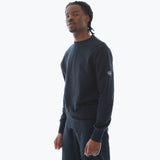 Athletic Crew Sweatshirt Navy