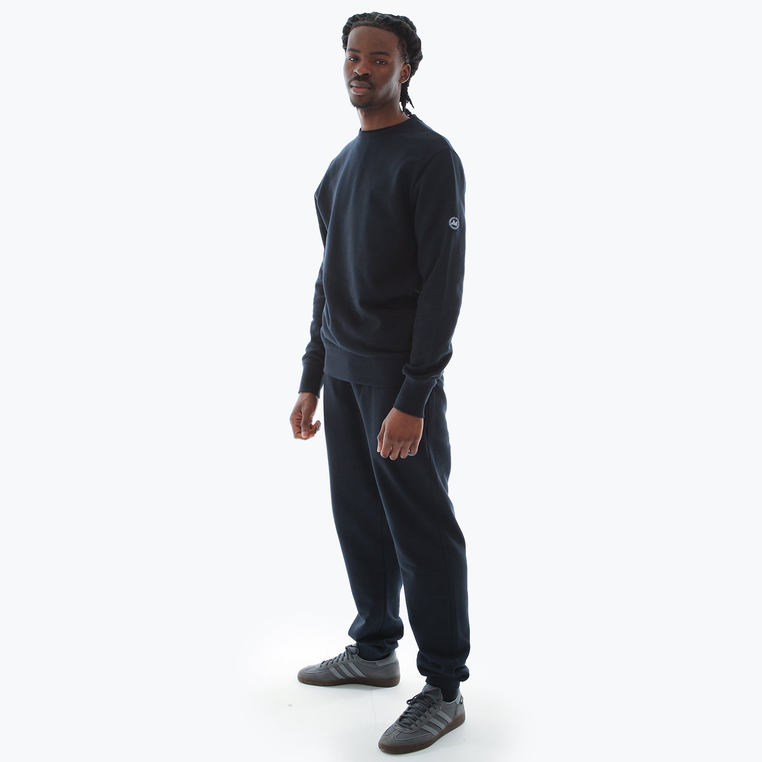 Athletic Crew Sweatshirt Navy