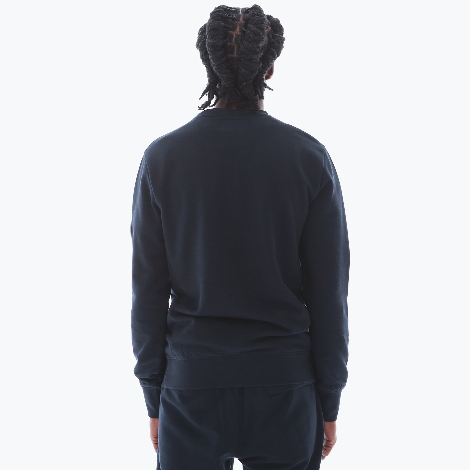 Athletic Crew Sweatshirt Navy