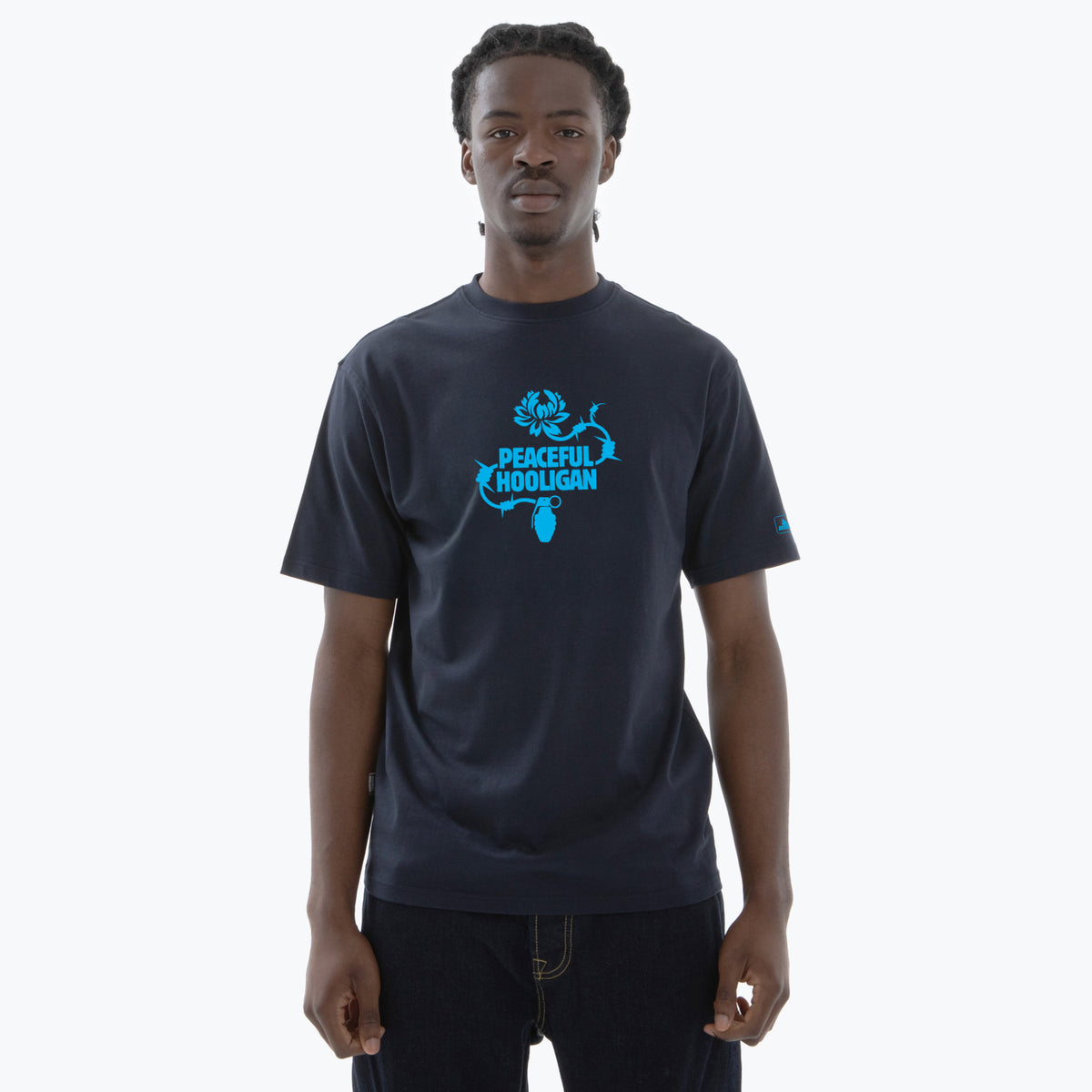 PHAW26_Grenade_T-Shirt_Navy_1