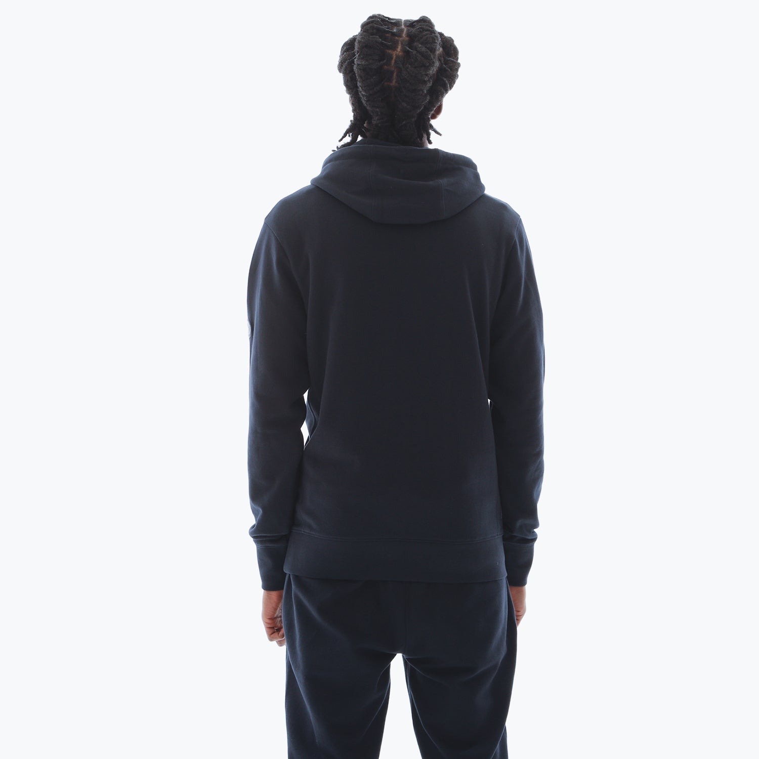 Outline Hoodie Navy
