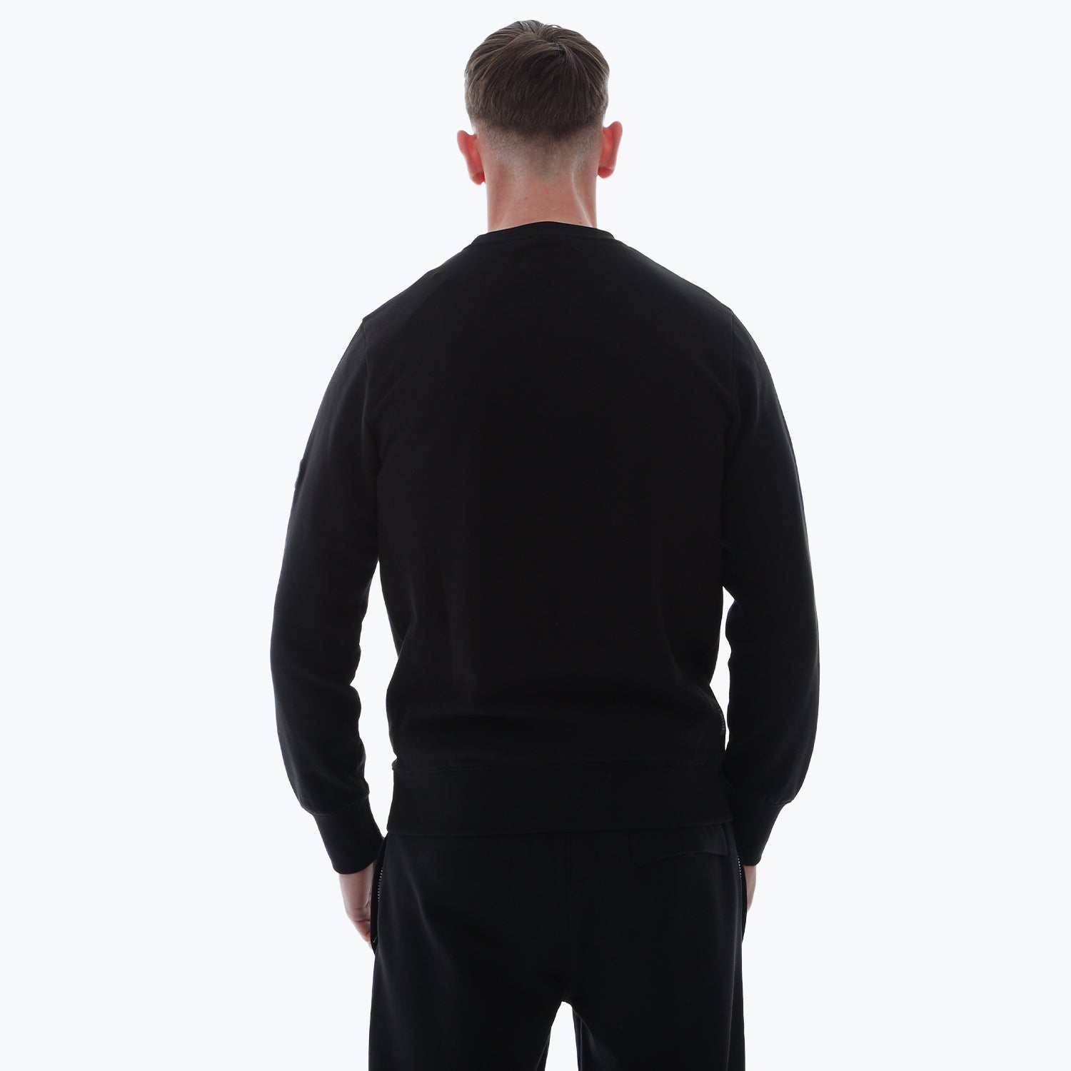 Outline Sweatshirt Black