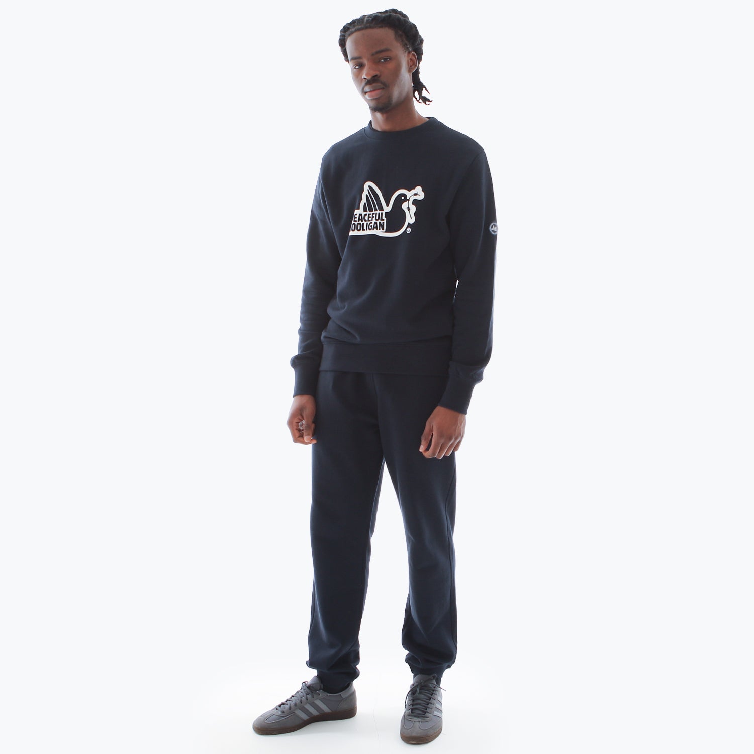 Outline Sweatshirt Navy