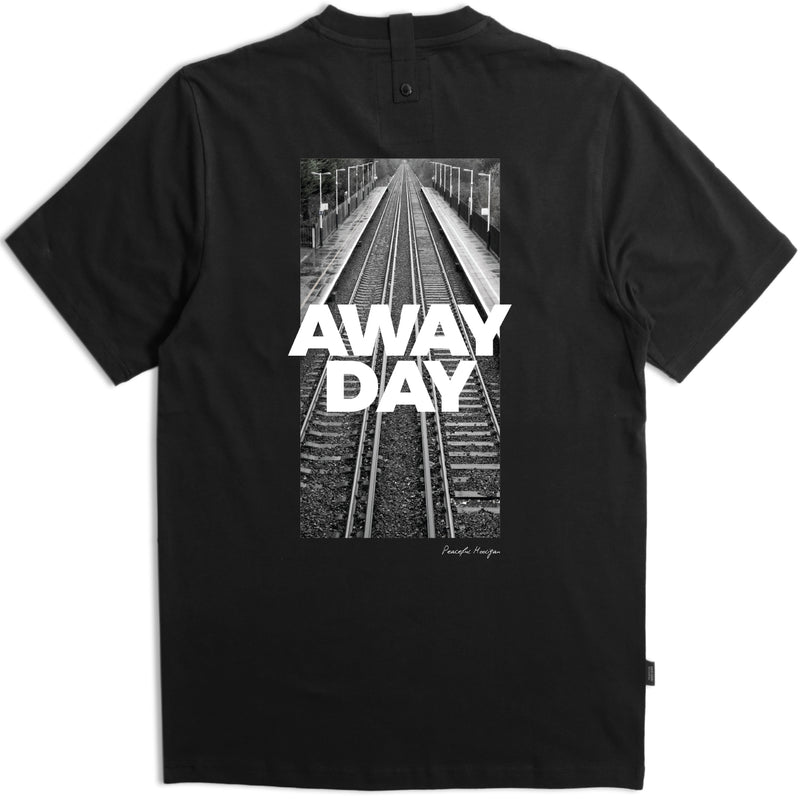 Awayback T-Shirt Black - Peaceful Hooligan 