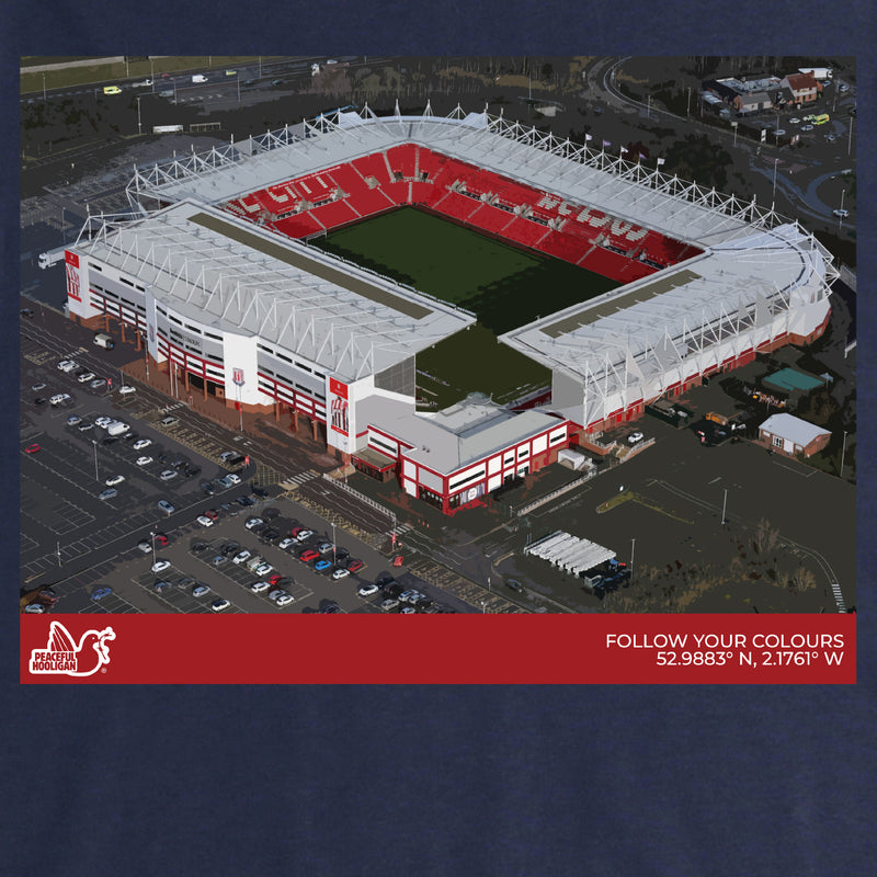 The Brit (Stoke City) T-Shirt Navy