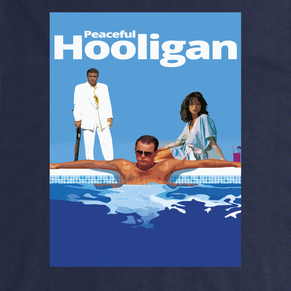 Business T-Shirt Navy - Peaceful Hooligan 