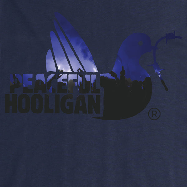 Crowd T-Shirt Navy - Peaceful Hooligan 