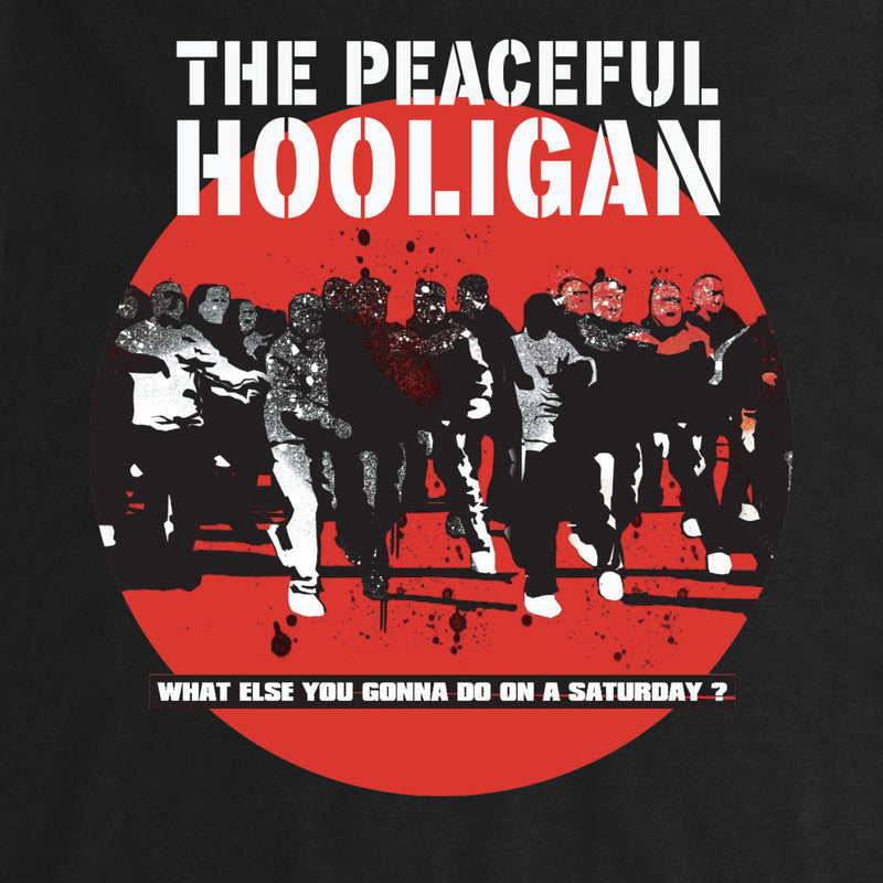 Footy Factory T-Shirt Black - Peaceful Hooligan 