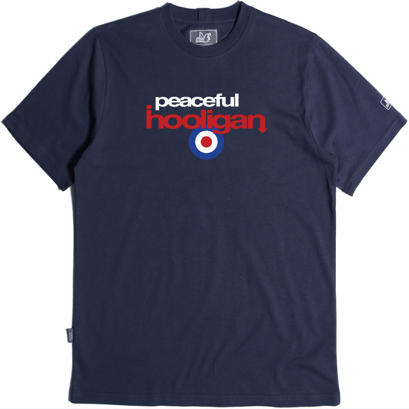 Jammin T-Shirt Navy - Peaceful Hooligan 