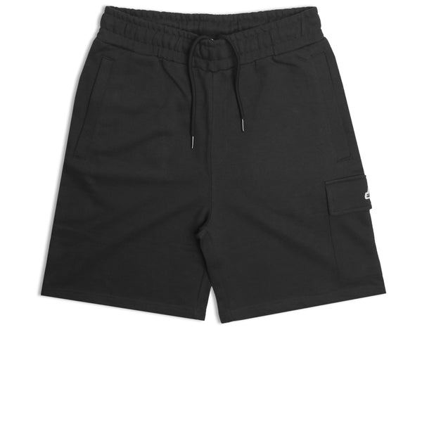 Cargo Sweat Shorts Black - Peaceful Hooligan 