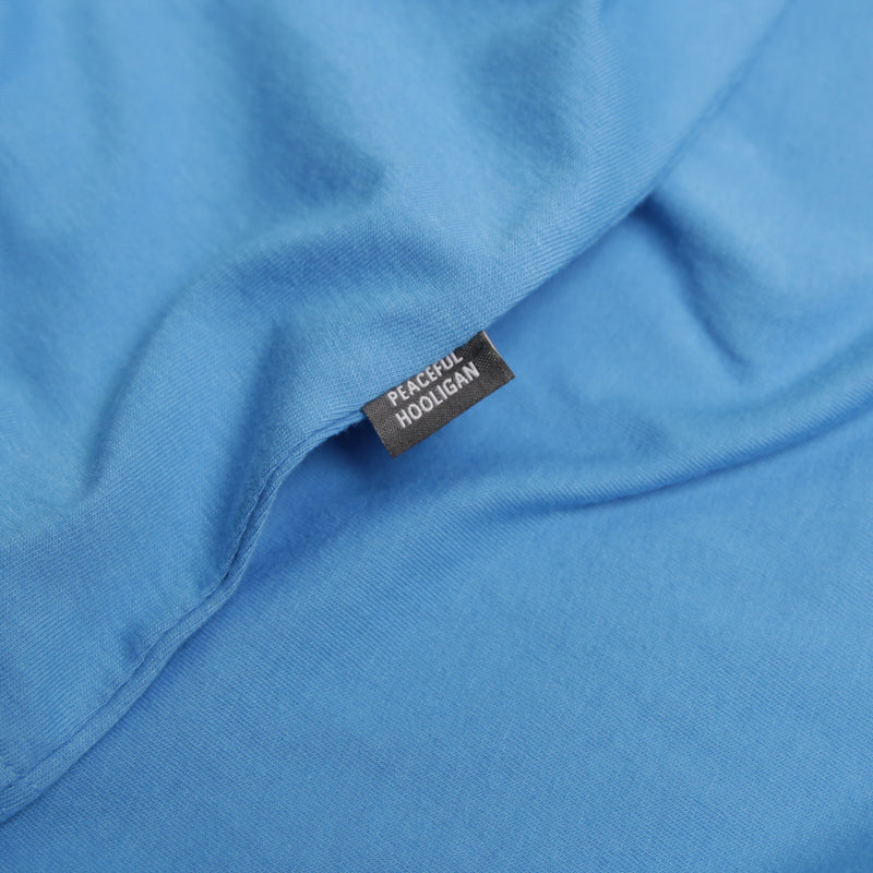 Casuals T-Shirt Azure Blue