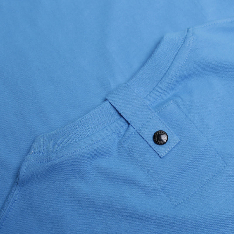 Casuals T-Shirt Azure Blue