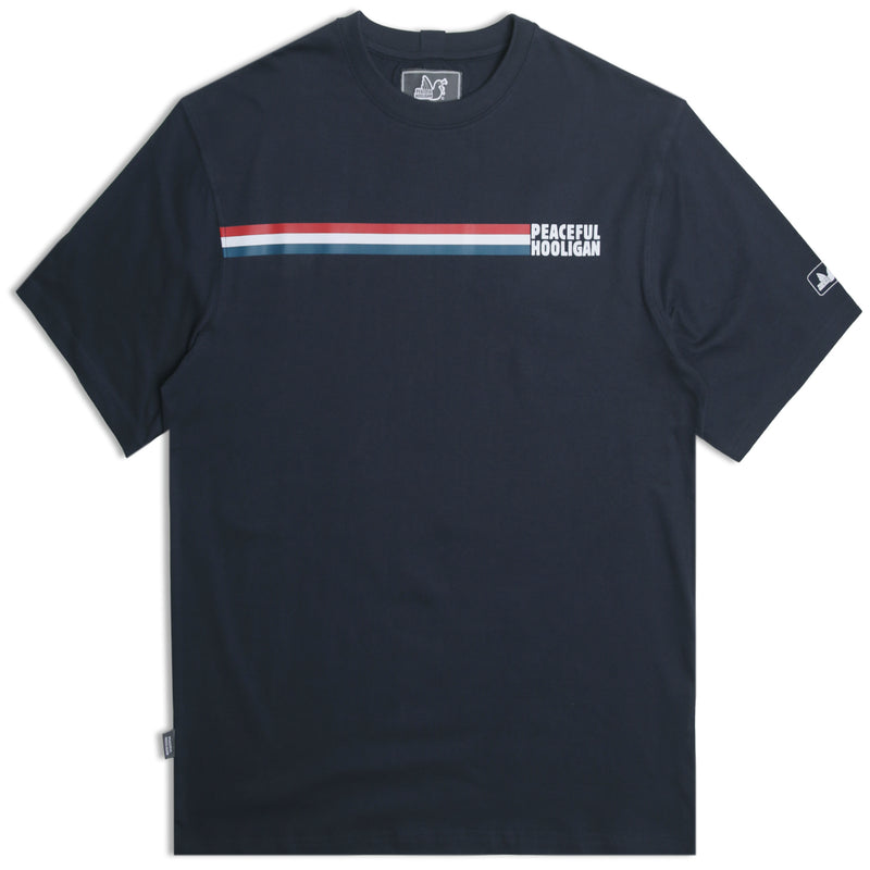 Collins T-Shirt Navy - Peaceful Hooligan 