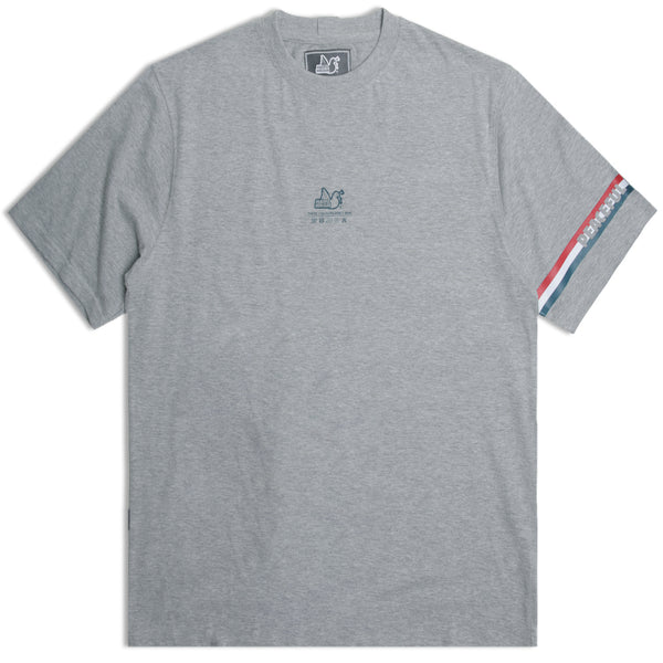 Scottsdale T-Shirt Marl Grey - Peaceful Hooligan 