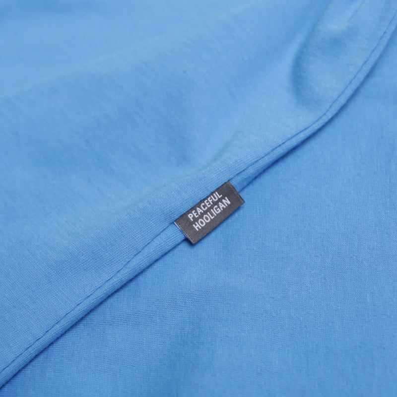 Sterling T-Shirt Azure Blue - Peaceful Hooligan 