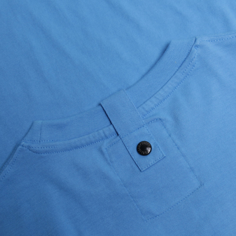 Sterling T-Shirt Azure Blue - Peaceful Hooligan 