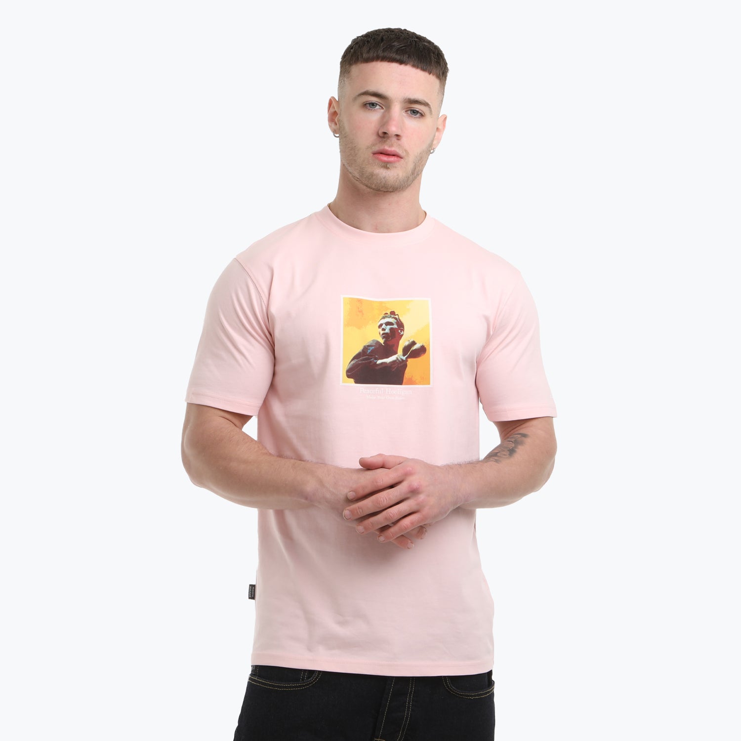 Bez T-Shirt Pale Pink
