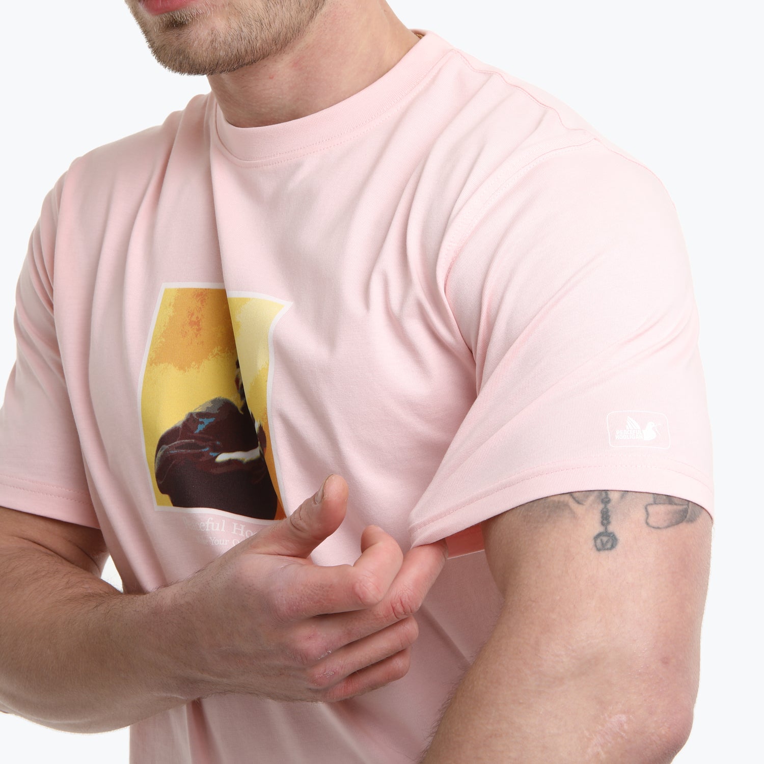 Bez T-Shirt Pale Pink