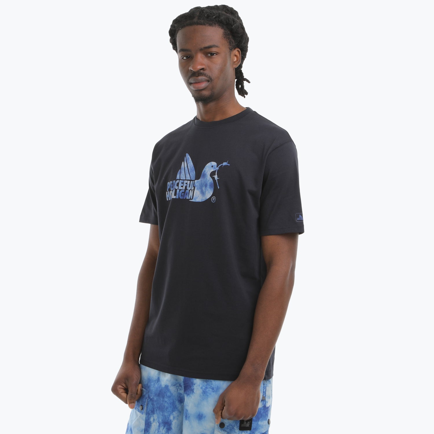 Dove Camo T-Shirt Navy/Arctic