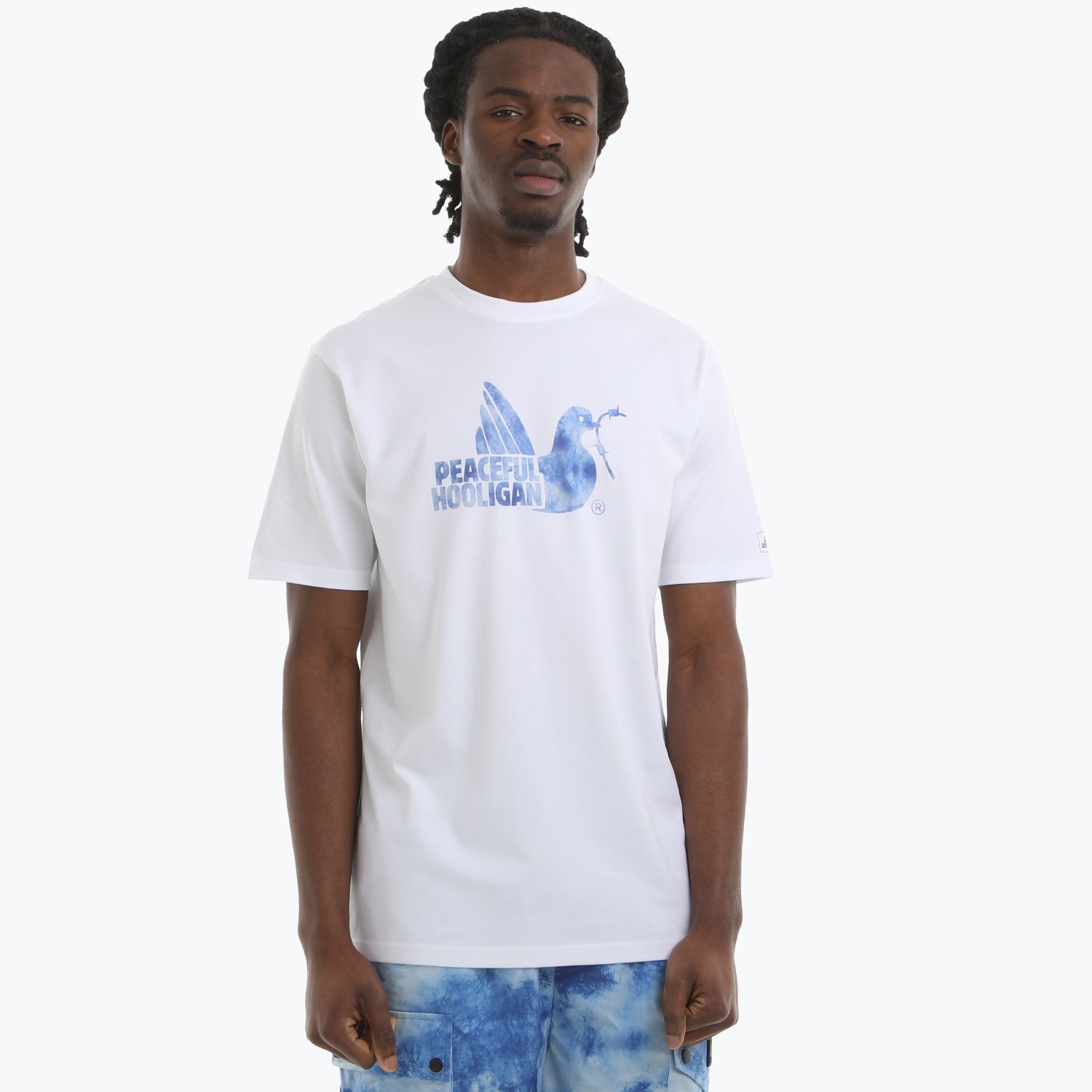 Dove Camo T-Shirt White/Arctic