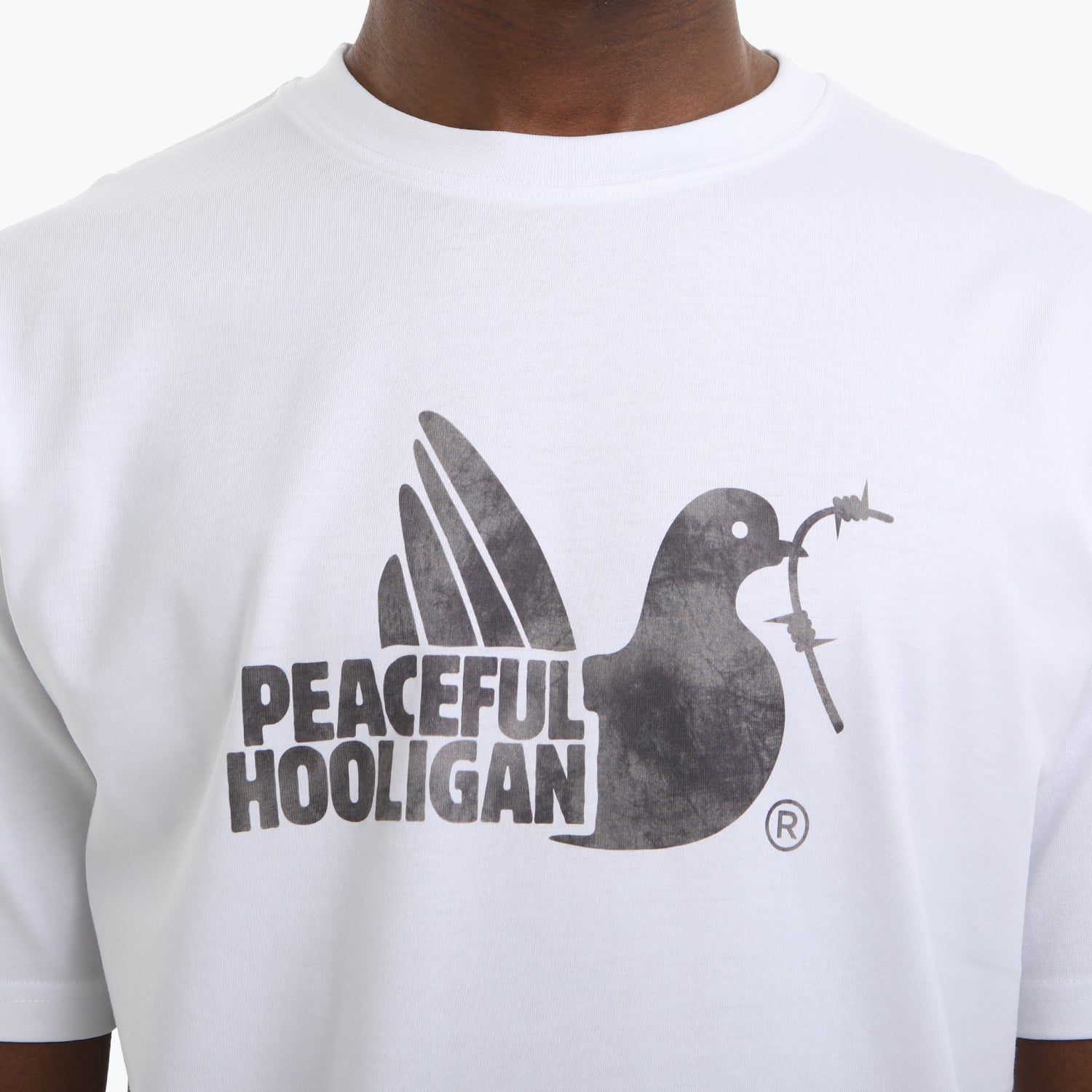 Dove Camo T-Shirt White/Mediterranean