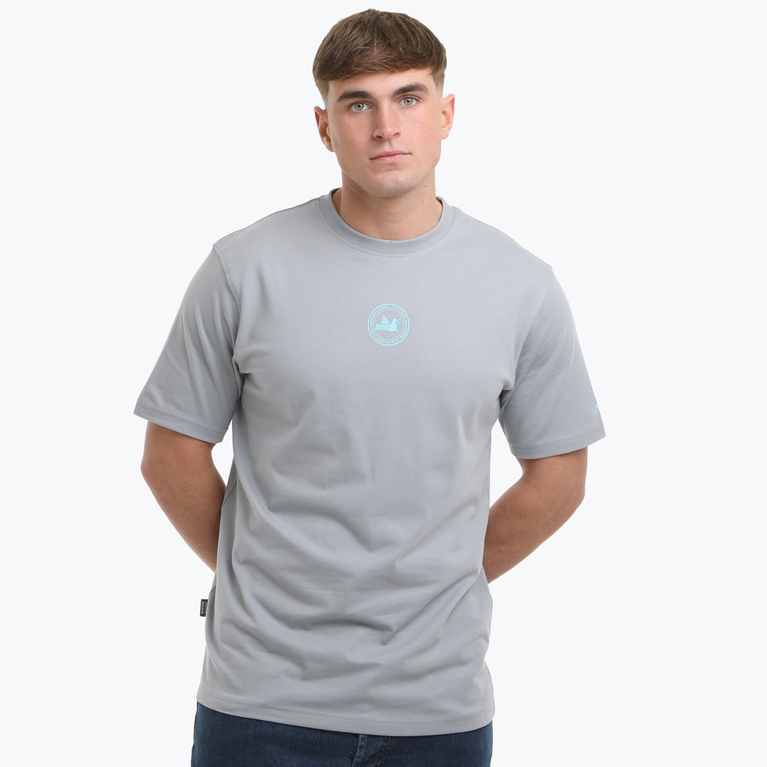 Emblem T-Shirt Ice Blue