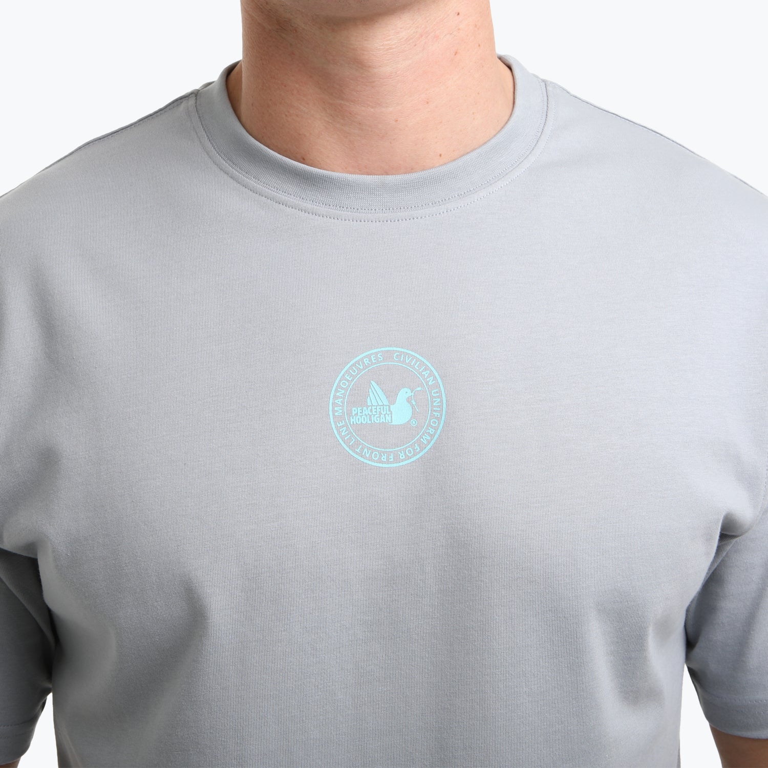 Emblem T-Shirt Ice Blue