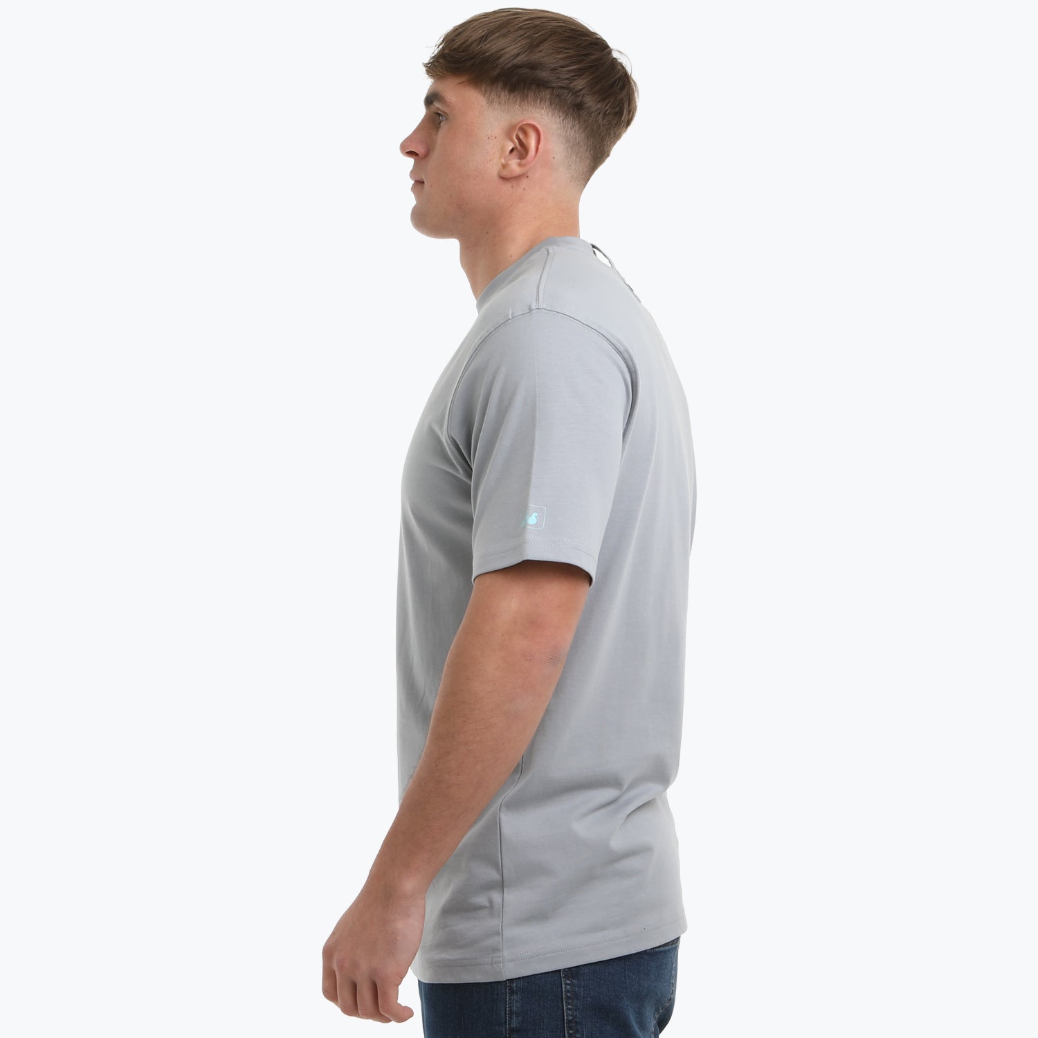 Emblem T-Shirt Ice Blue