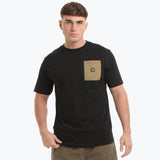 Flint T-Shirt Black / Mushroom