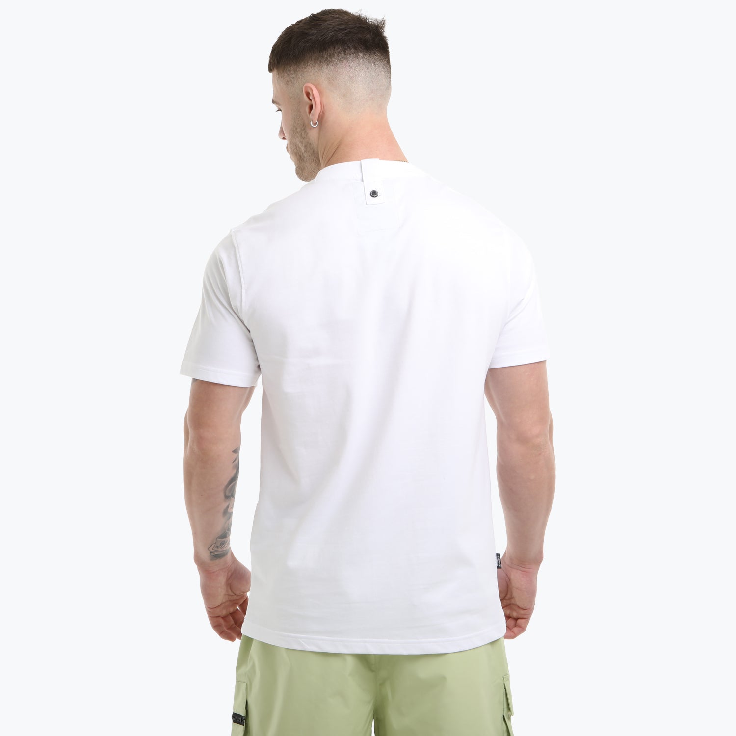 Flint T-Shirt White / Lime