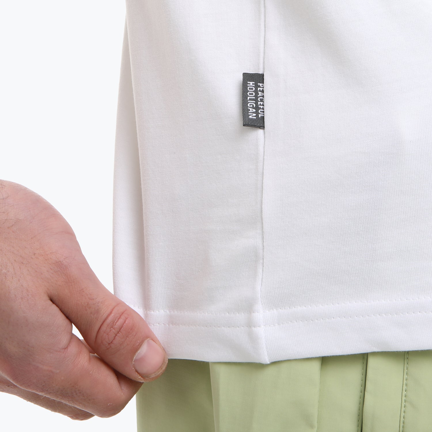 Flint T-Shirt White / Lime
