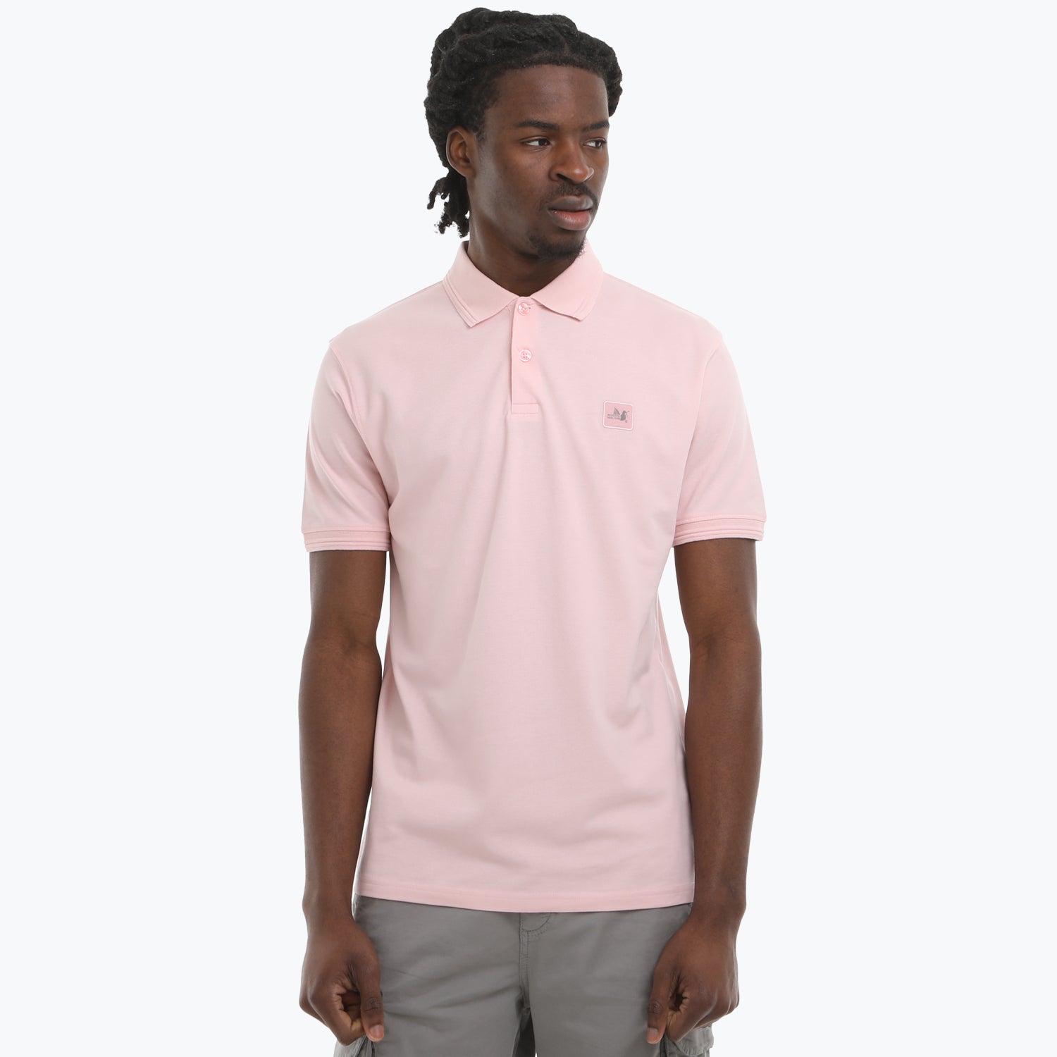 Grind Polo Pale Pink