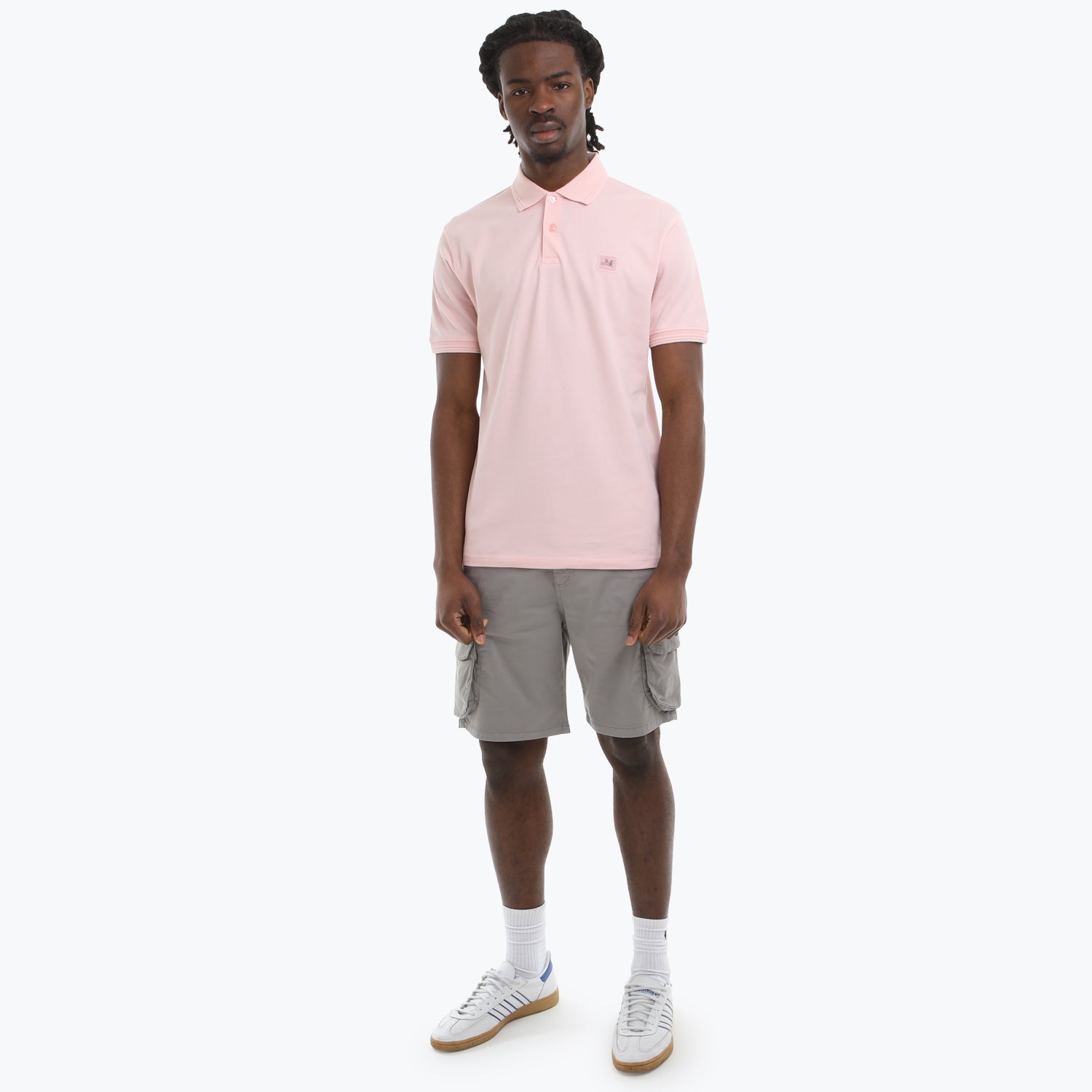 Grind Polo Pale Pink