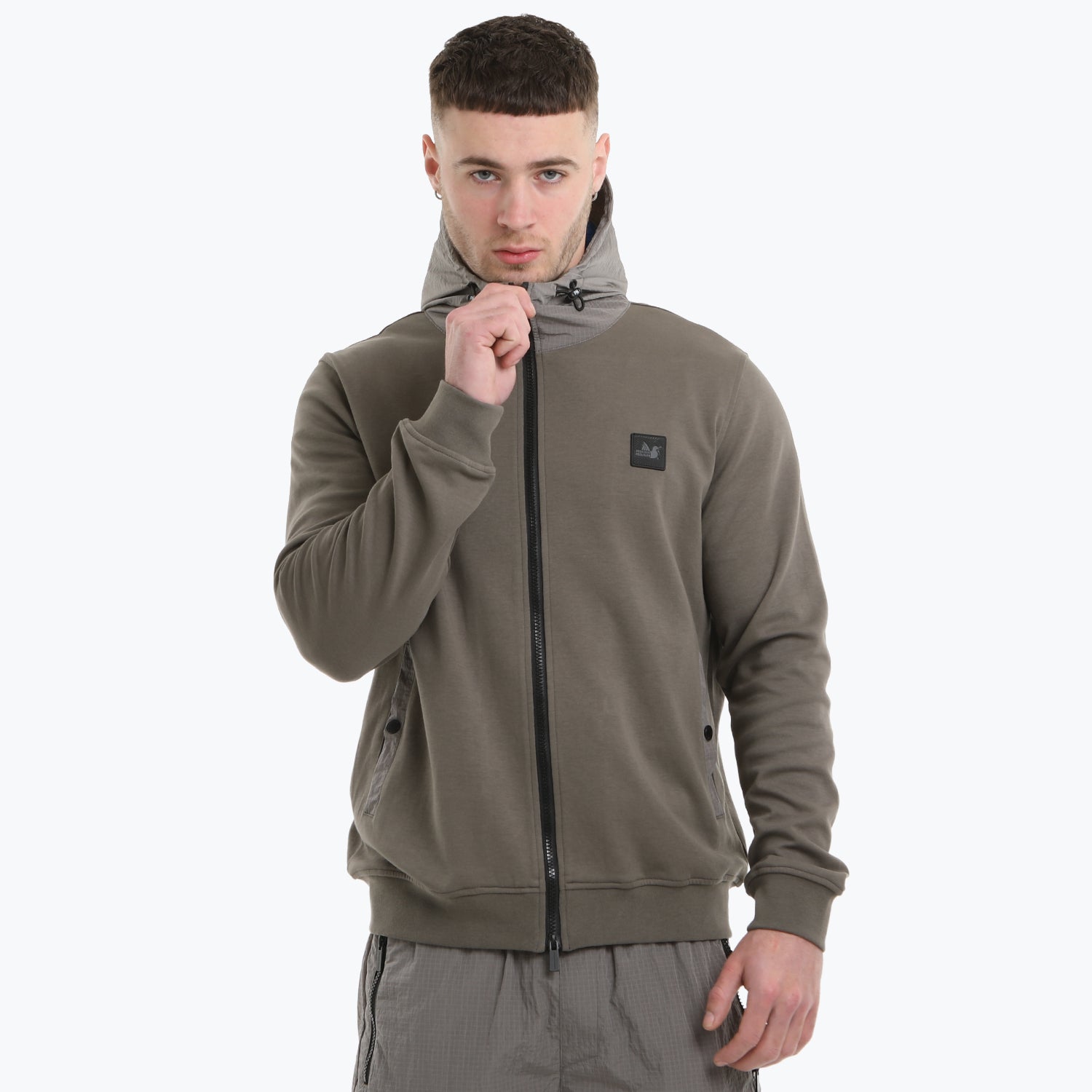 Layer Hoodie Dark Grey