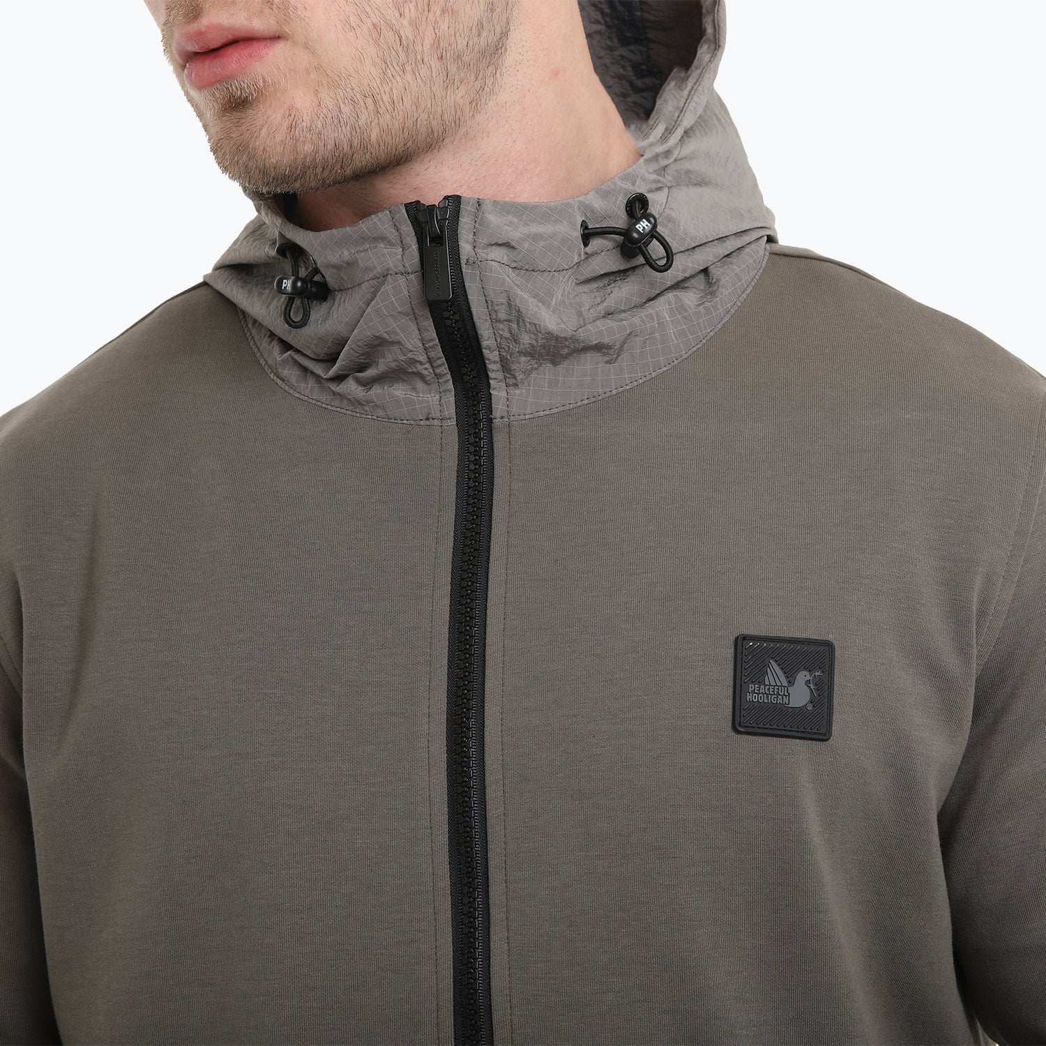 Layer Hoodie Dark Grey