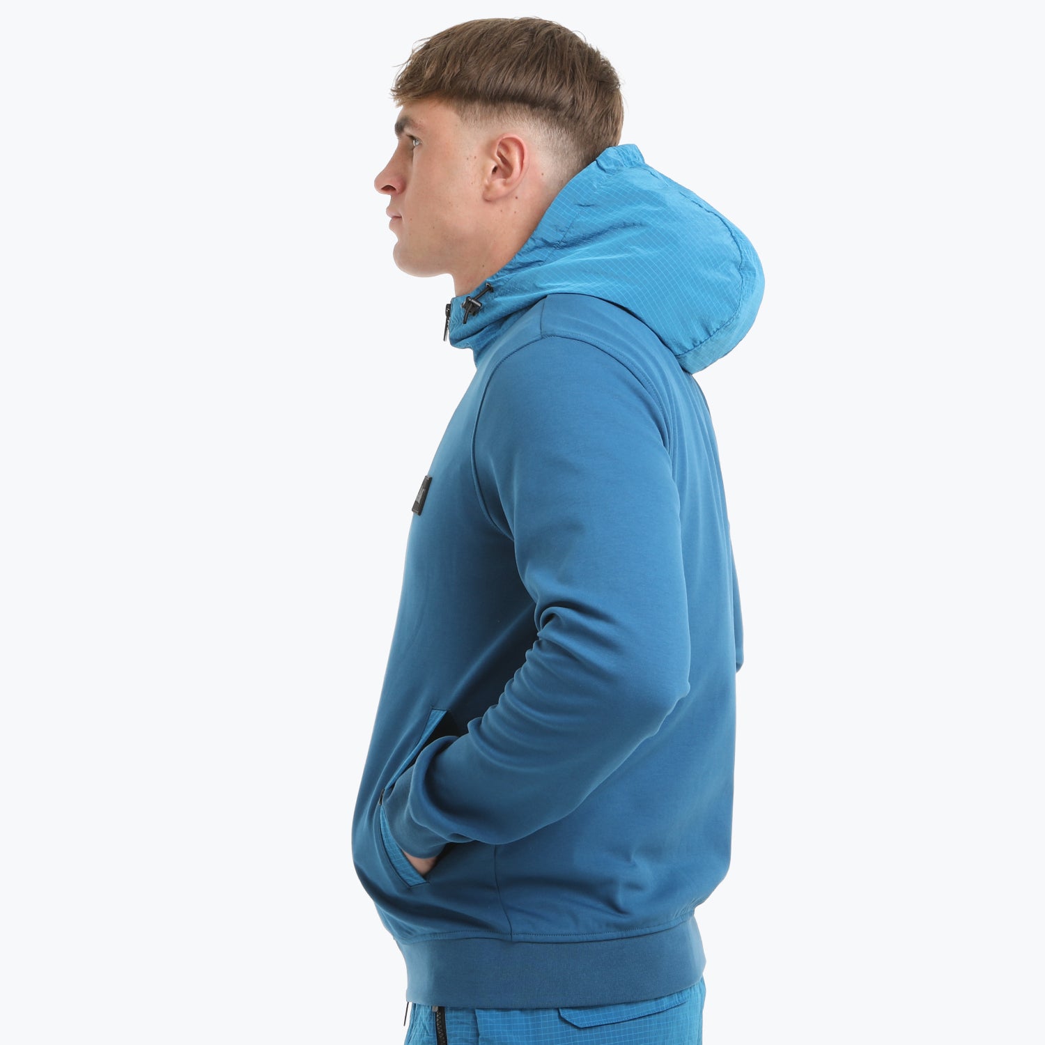 Layer Hoodie Volt Blue